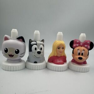 Good2Grow Bottle Topper Gabby's Dollhouse Cakey Barbie Bluey Minnie Mouse